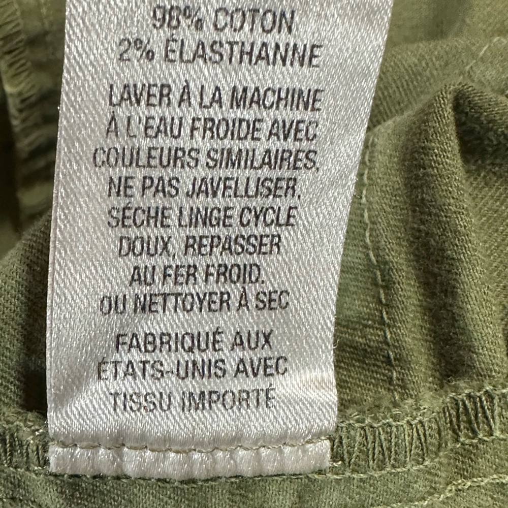 Nili Lotan Olive Green High-Rise Women’s Jeans - Picture 7 of 10